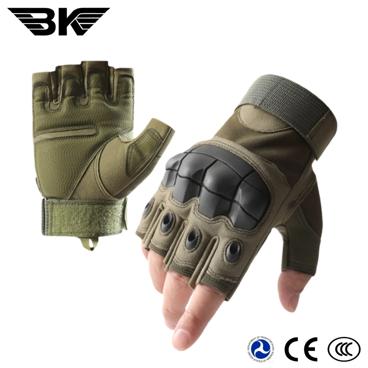 Off-road halvfinger motorcykelhandskar