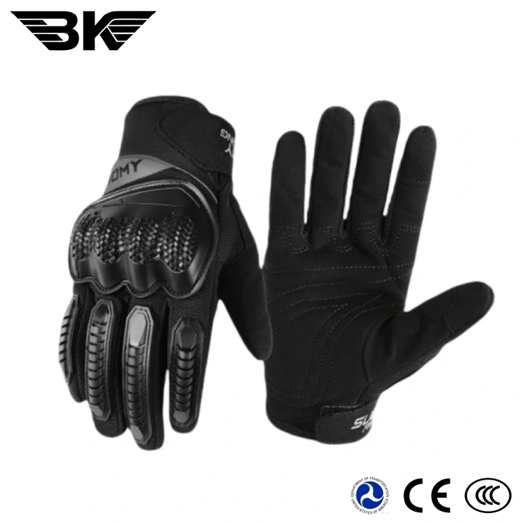 Touch Screen Design Motorcykel Full-Finger handskar
